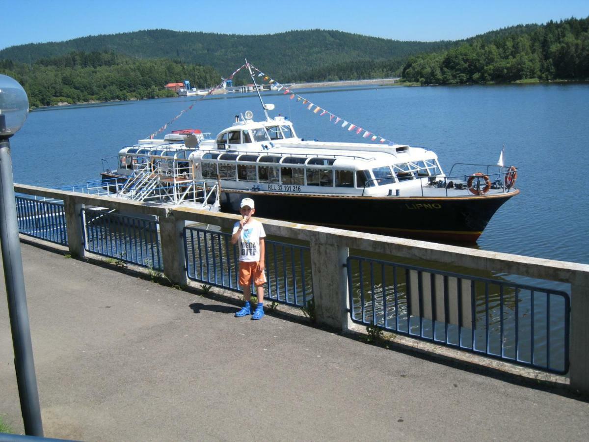 Apartmán Riviera Apartamento Lipno nad Vltavou Exterior foto